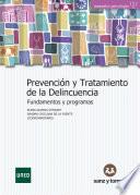 Prevención y tratamiento de la delincuencia