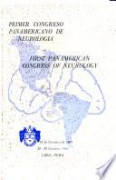 Primer Congreso Panamericano de Neurología, 20-25 de octubre de 1963
