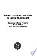 Primer Encuentro Nacional de la Red Mujer Rural