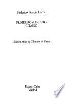 Primer romancero gitano