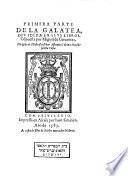 Primera parte de La Galatea