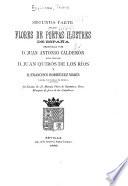 Primera [-segunda] parte de las Flores de poetas ilustres de España