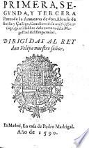 Primera, Segunda y Tercera Partes de la Araucana, etc. (Elogio del Licenciado C. Mosquera de Figueroa. [With portrait.]).