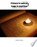 Primero lo natural, luego lo espiritual -Leyes mosaicas: Sombras de lo venidero – Volumen 3