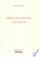 Primitiae lingvae vasconum