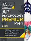 Princeton Review AP Psychology Premium Prep, 2021
