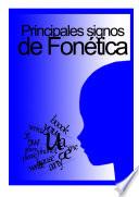 Principales signos de Fonética