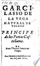 Principe de los Poetas Castellanos (etc.)