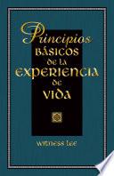 Principios básicos de la experiencia de vida