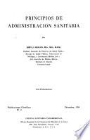 Principios de administracion sanitaria