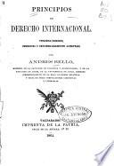 Principios de derecho internacional