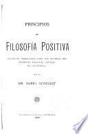Principios de filosofía positiva