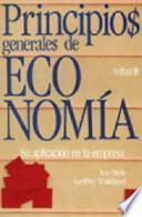 Principios generales de economía