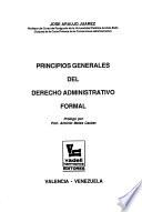 Principios generales del derecho administrativo formal