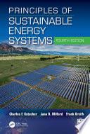 Principles of Sustainable Energy Systems