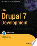 Pro Drupal 7 Development