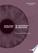 Problemas resueltos de operaciones de separación