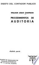 Procedimientos de auditoría