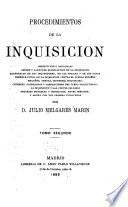 Procedimientos de la Inquisición