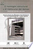 Proceedings fib Symposium in La Plata Argentina Vol1