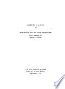Proceedings of a Seminar on Water Quality Data Collection and Management, 25-26 January 1977, Denver, Colorado