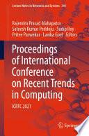 Proceedings of International Conference on Recent Trends in Computing