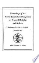 Proceedings of the Fourth International Congresses ...