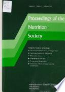 Proceedings of the Nutrition Society