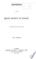 Proceedings of the Royal Society of London