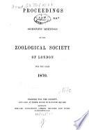 Proceedings of the Zoological Society of London
