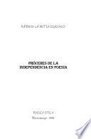 Próceres de la independencia en poesía