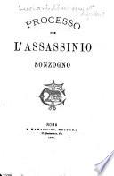 Processo per l'assassinio Sonzogno