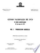 Producción agrícola