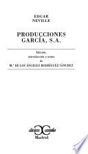 Producciones García, S.A.