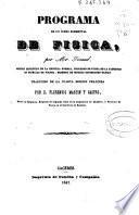 Programa de un curso elemental de física