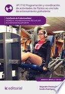Programación y coordinación de actividades de fitness en una sala de entrenamiento polivalente. AFDA0210