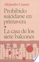 Prohibido suicidarse en primavera