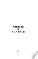 Prólogos de Juan Bosch