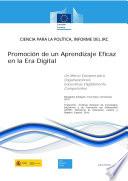 Promoción de un aprendizaje eficaz en la era digital. Un marco europeo para organizaciones educativas digitalmente competentes