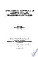 Promoviendo un cambio de actitud hacia el dessarrollo sostenible