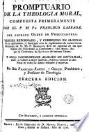 Promptuario de la theologia moral