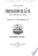 Propagacion se la fe En el Oriente del Peru