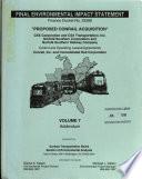 Proposed Conrail Acquisition (Finance Docket No. 33388) by CSX Corporation and CSX Transportation Inc., and Norfolk Southern Corporation and Norfolk Southern Railway Company (NS), Control and Operating Leases and Agreements, To Serve Portion of Eastern United States D(6v in 9pts),Dsum,F(7v),Fsum;