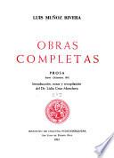Prosa, enero-diciembre, 1892