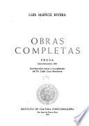 Prosa, enero-diciembre, 1893
