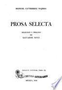 Prosa selecta