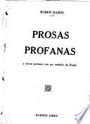 Prosas profanas y otros poemas, con un estudio de Rodó