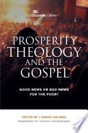 Prosperity Theology and the Gospel
