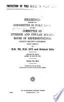 Protection of Wild Horses on Public Lands