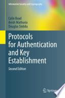 Protocols for Authentication and Key Establishment
